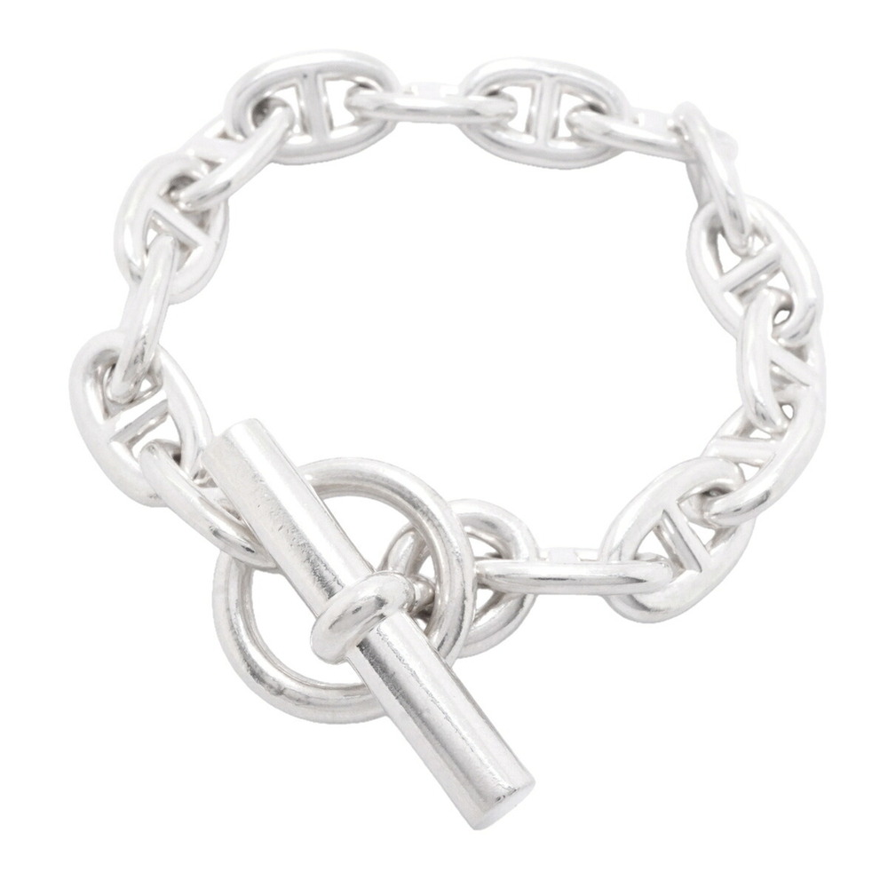 HERMES Silver Charm Bracelet